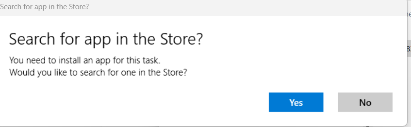 Fixed: Windows Problem: How to fix “Search for app in the Store?” error on Windows?