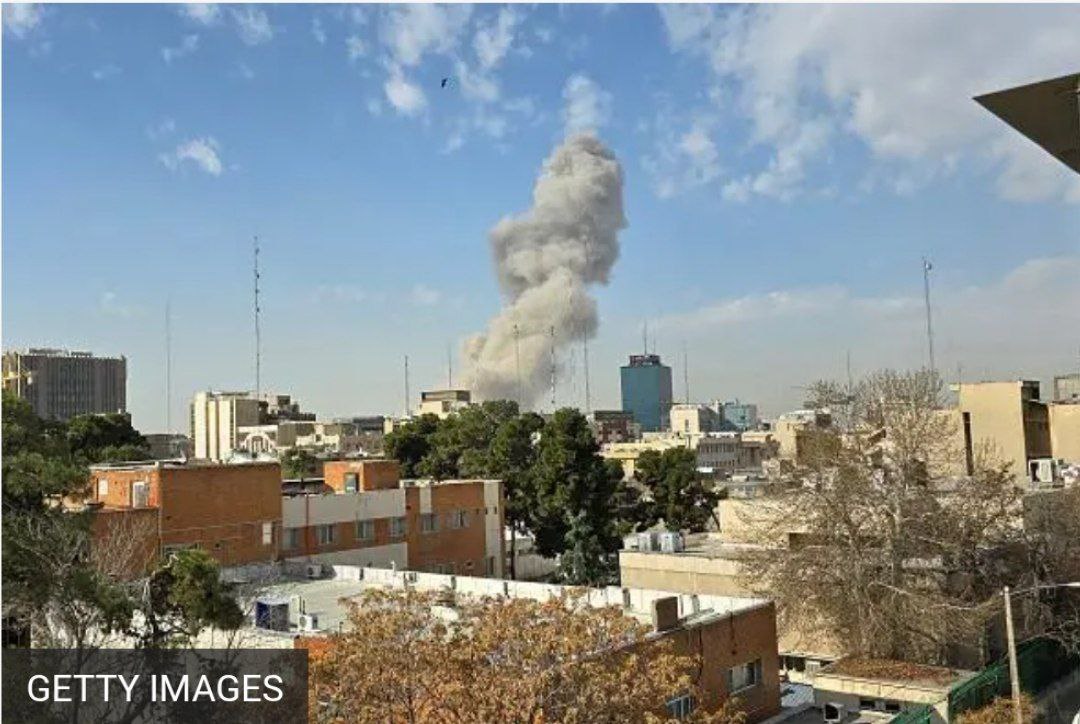 እስራኤል ኣብ ልዕሊ ኢራን መጥቃዕቲ ኣካይዳ።